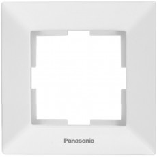 Рамка 1-постовая белая Аркадия WMTF08012WH-BY Panasonic